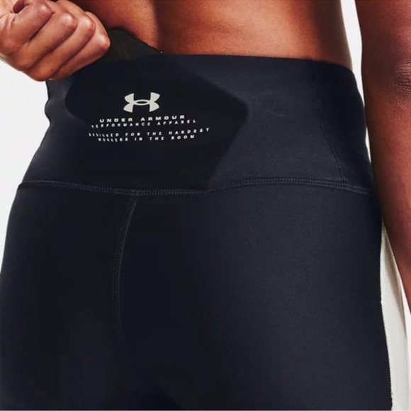 Under Armour Women's Project Rock HeatGear Bike Shorts Size XS - Picture 5 of 11